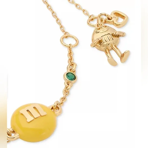 Kate Spade & M&M'S Gold Bracelet with Colorful Charms - Picture 5 of 16